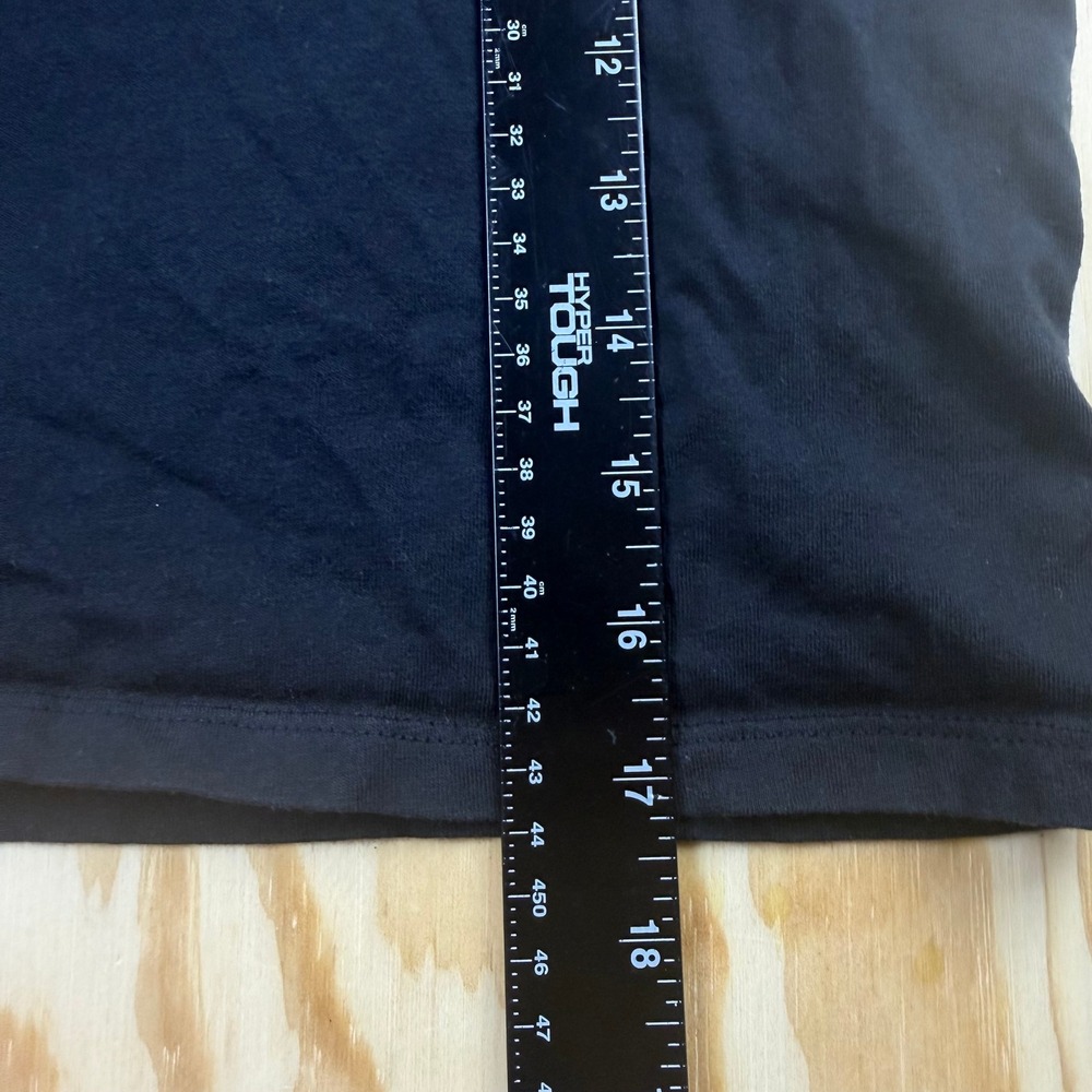 Nine Inch Nails NIN Black Graphic Crop Top T-Shirt Merch Traffic Womens Large - Picture 3 of 6